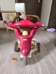 iimo 兒童三輪車 推車 紅色