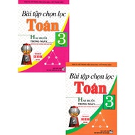 Book - Combo of Selected Math Exercises Two Sessions a Day Grade 3 (Compiled According to the New Ed