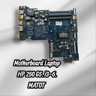 Laptop Motherboard hp 250 G5 i3-6 damaged service material