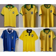 1970 Brasil Home Retro Soccer Jersey Football 1957 Brazilian football T-shirt jersey