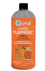 Qunol Liquid Turmeric特級C3薑黃素,1000亳克, 900亳升液體