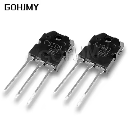 5PCS 2SA1941 2SC5198 2SD1047 2SB817 A1941 C5198 D1047 B817 TO-3P TO3P