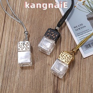 KANGNAI Empty Bottle, Refillable Glass Perfume Bottle, Lightweight Pendant Style 8ML Fragrant Bottle