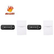 2X 4G USB Modem WiFi Router USB Dongle 150Mbps with SIM Card Slot Car Wireless Hotspot Pocket Mobile WiFi