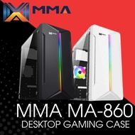 Com Hub PC | MMA MA-860 Matx Mini Tempered Glass Case (NO FAN/PSU INCLUDED)