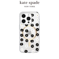 【kate spade】iPhone 15系列 MagSafe 精品手機殼 雛菊花戀/ iPhone 15 Pro