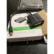 Active Mini Displayport to DVI Converter UGREEN Cable