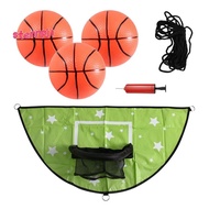 Trampoline Basketball Hoop Trampoline Basketball Frame Trampoline Basketball Hoop Set Green