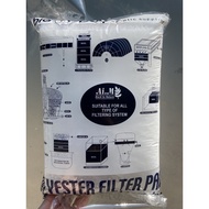 aquarium polyester filter pad wool  For fresh &amp; salt water aquarium. For all filters..  Good physical filtration.
