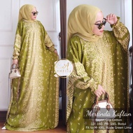 Ecena Kaftan Size Jumbo Motif Macan Lengan Panjang Busui Resleting By Batik Isrowiyah