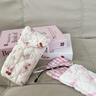 Mocorie - Jollyte Multipurpose Puffy Pouch Coquette Ribbon Glasses Pouch Pencil Case Pouch with Coqu