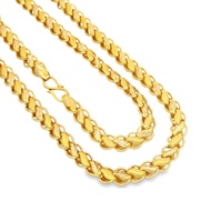 Top Cash Jewellery 916 Gold Lotus Design Chain