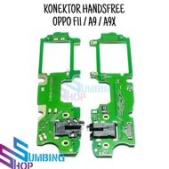Oppo F11 A9 A9x Headset Connector Handsfree Mic Pcb Audio jack