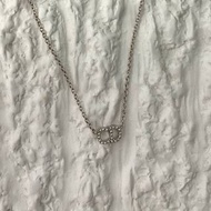 Dior Clair D Lune Necklace頸鏈 Silver 銀 全新