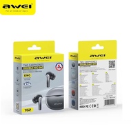 SG STOCK AWEI T62 TWS Bluetooth 5.3 ENC Noise Cancellation IPX5 Waterproof Earbuds