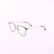 秀拉的油彩光譜│鈦金屬方形光學框UV400濾藍光眼鏡