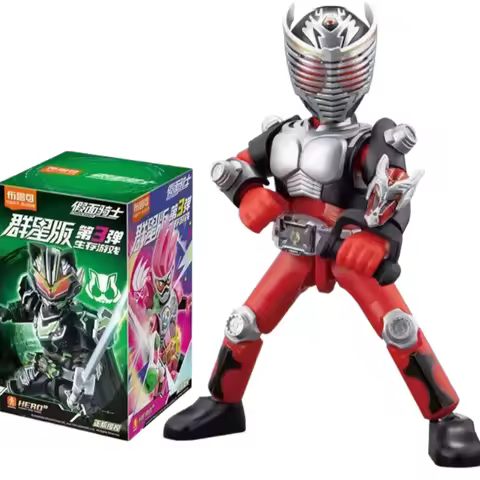 BLOKEES Kamen Rider Building Block Man Many Stars Edition 3nd Wild Games Ryuki BUJIN Assembly Model