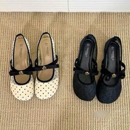 888-8 fulbox polka dot mesh women's doll SHOES - HACHI SHOES