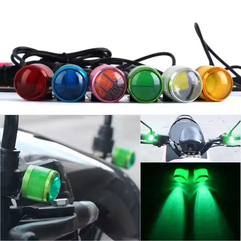 2X LED Eagle Eye Lamp Strobe Motorcycle Hawk-Eye Llight 5630 3LED Turn Lamp Indicator Flashing Warni