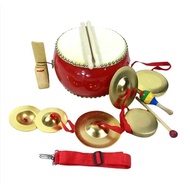 [Free 4 Chonghao Gift]lion dance drum set for kids /lion dance drum/lion dance toy  Cowhide Drum Hal