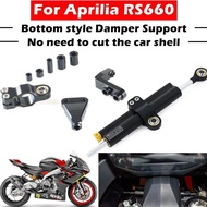 Motorcycle CNC Stabilizer Damper Complete Steering Mounting Bracket For Aprilia RS660/Tuono 660 2021