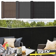 PA-HOME Balcony Shade Cloth, Waterproof 3/5/6M Sun Shading Sails, Thicken Fencing  Fence Patio