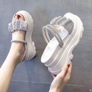 Plover Woodpecker Rhinestone Slippers - Fair Style Women's Sandals