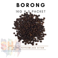 [Pemborong] Black Pepper Lada Hitam 100 Gram 250 Gram 500 Gram 1KG