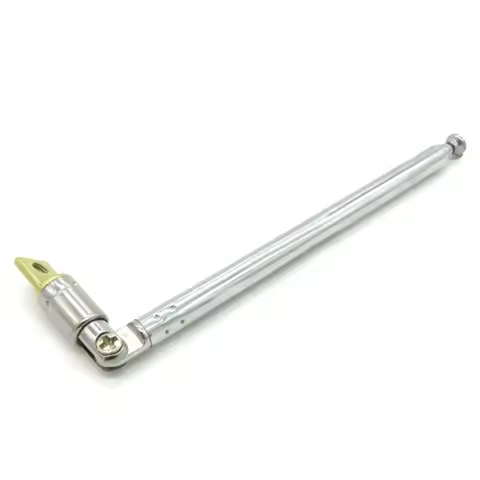 5 Section Replacement Telescopic Aerial Antenna TV Radio DAB AM/FM Universal Telescopic Aerial Anten