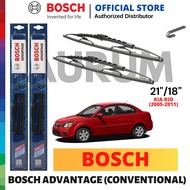 Bosch Advantage Wiper blade set for Kia Rio 2005-2011 (21/18) 2pcs