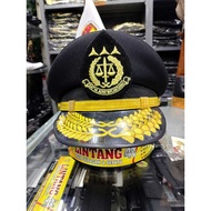 HITAM Men's Prosecutor's Prosecutor's Pet PDU Hat Group 4 4C 4D 4E Black