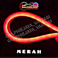 Satu Set Lampu Alis Nmax New Bonus Devil Eyes / Lampu Lis Senja Nmax Free Demon Eye Depan + Belakang