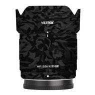 For Viltrox AF 35mm F1.7 (For Fuji XF Nikon Z Mount) Lens Decal Skin 35F1.7 Wrap Cover for Viltrox A