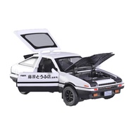 Toyota Trueno AE86 1:32 - Toyota Trueno AE86 Initial D Miniature Diecast Car Toyota Trueno AE86 Init