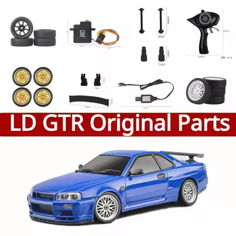LD GTR RC Car Original Parts Car Shell Chassic Tire Motherboard Remote Controller Wave Box Bearing L