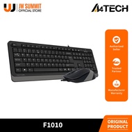 A4tech F1010 1600 DPI Wired Dial Keyboard and Mouse Grey