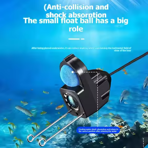 Dropship-Underwater Camera Fishfinder 4.3Inch IPS Display Wide Angle Infrared Night Vision Waterproo