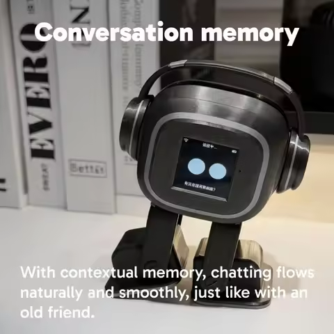AI Robot | 3D printing EMO Same Style,Interactive Voice Assistant,Dancing&Chat Robot with Customizab