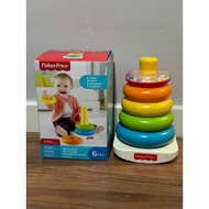Fisher Price Rainbow Tower Baby Rock A Stack / Baby Toy / Baby Stack