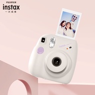 富士instax立拍立得 一次成像相机 mini7+（mini7c/s升级款）白