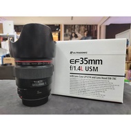 USED CANON EF35mm F1.4L USM