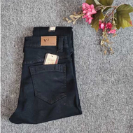 Celana Panjang Wanita Vivo V2 Jeans Resleting Skinny Stretch Polos