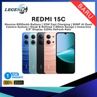 Redmi 15C (6GB+128GB | 8GB+256GB) Original Smartphone | 6000mAh Battery | 6.9" Display