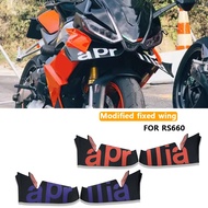 Motorcycle winglets aerodynamic kit For RS660 spoiler accessories side wings side lower fairing RS 6