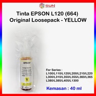 Tinta Printer Epson L120 Original Epson 664 T664 - Loosepack 40Ml