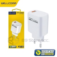 Wellcomm 18W Micro, Type C Charger