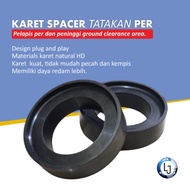 Karet Spacer Tatakan Per Belakang Chevrolet Captiva C100 C140 2.2 2.4 3.0 Set 2pcs
