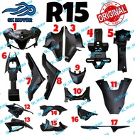 Yamaha YZF-R15 R15 V3 Original Inner Cover Full Set / Kaver Hitam Mud Guard Fender Rear Side Panel C