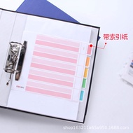 Deli 5481 Folder Kertas A4, Folder Fail Loose-Leaf Tiga-Inci, Folder Dokumen Berlubang Dua, Folder F