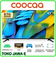 COOCAA 43 INCH ANDROID TV 43S7G Android 11 - Garansi Resmi 